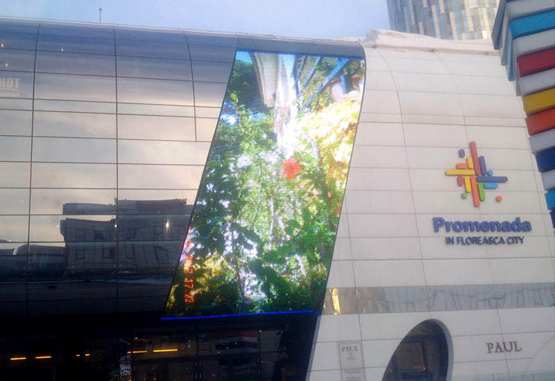 LED Curtain Screen in Bucharest Romania