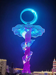 Mobius Silk Ring LED Facade Lighting