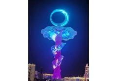 Mobius Silk Ring LED Facade Lighting